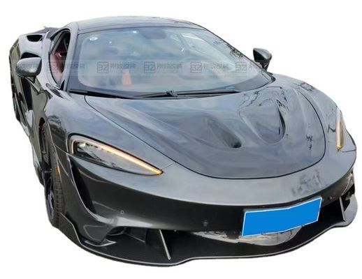 Plastik Hitam McLaren GT Body Kit Bumper Spoiler Sisi Skirt Hood