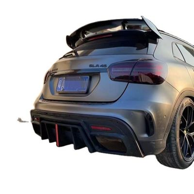 Hot Sale Gla45 Gla260 X156 Fiber Karbon Body Kit Gla45 Fiber Karbon Belakang Diffuser 2014-2019