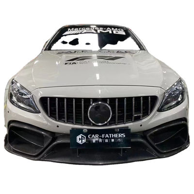 Produk Baru untuk Mercedes W205 AMG C63 Coupe Body Kit C63 Coupe Upgraded IMP Style Front Bumper