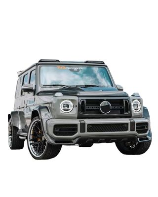 G500 G63 Mercedes Sprinter Body Kit VOS Style Diy Bagian Depan Lip Spoiler Wheel Arch