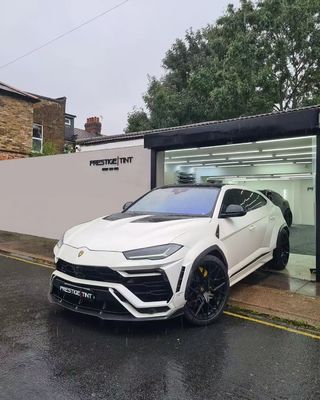 Lamborghini Urus Karoseri serat karbon Kit URUS 1016 gaya serat karbon depan lip diffuser spoiler hood roda lengkungan