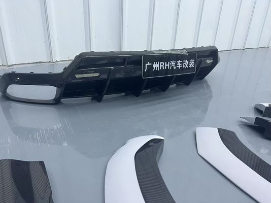 Lamborghini Urus Karoseri serat karbon Kit URUS 1016 gaya serat karbon depan lip diffuser spoiler hood roda lengkungan