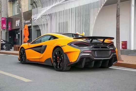 McLaren 540c 570s 570gt Carbon Fiber Body Kit 540c 570s 570gt Upgraded 600LT gaya depan dan belakang bumper spoiler hood