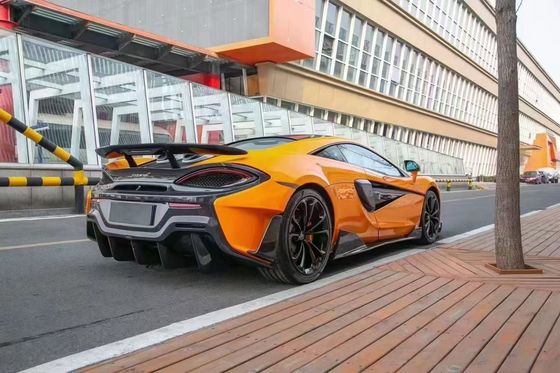 McLaren 540c 570s 570gt Carbon Fiber Body Kit 540c 570s 570gt Upgraded 600LT gaya depan dan belakang bumper spoiler hood