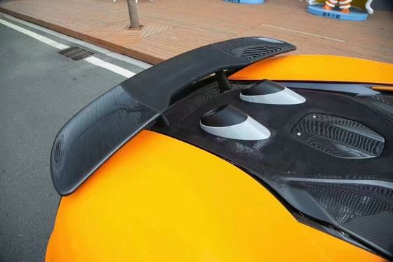 McLaren 540c 570s 570gt Carbon Fiber Body Kit 540c 570s 570gt Upgraded 600LT gaya depan dan belakang bumper spoiler hood
