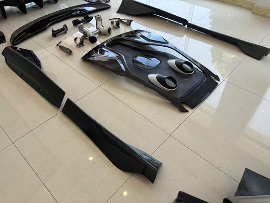 McLaren 540c 570s 570gt Carbon Fiber Body Kit 540c 570s 570gt Upgraded 600LT gaya depan dan belakang bumper spoiler hood