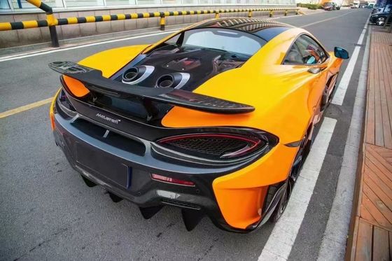 McLaren 540c 570s 570gt Carbon Fiber Body Kit 540c 570s 570gt Upgraded 600LT gaya depan dan belakang bumper spoiler hood