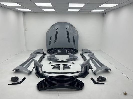 Aston Martin DB11 Carbon Fiber Body Kit DB11 gaya mansory depan dan belakang bumper side skirt fender hood spoiler