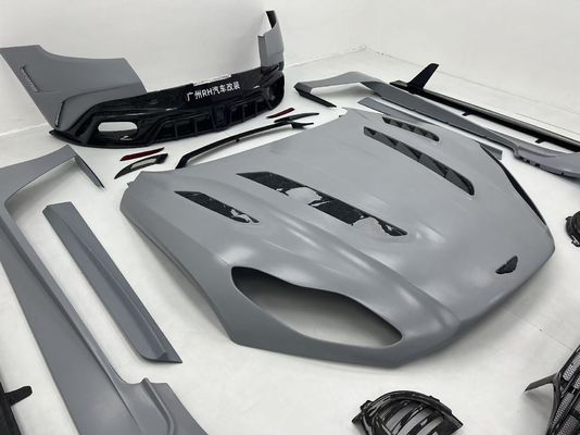 Aston Martin DB11 Carbon Fiber Body Kit DB11 gaya mansory depan dan belakang bumper side skirt fender hood spoiler