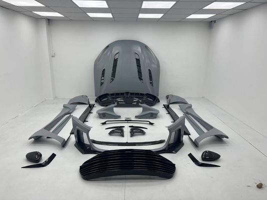 Aston Martin DB11 Carbon Fiber Body Kit DB11 gaya mansory depan dan belakang bumper side skirt fender hood spoiler