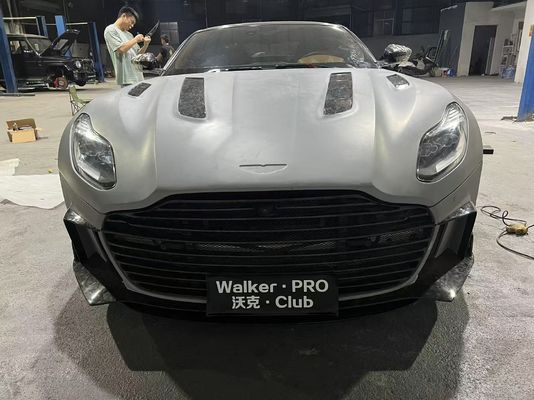 Aston Martin DB11 Carbon Fiber Body Kit DB11 gaya mansory depan dan belakang bumper side skirt fender hood spoiler