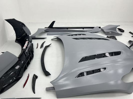 Aston Martin DB11 Carbon Fiber Body Kit DB11 gaya mansory depan dan belakang bumper side skirt fender hood spoiler