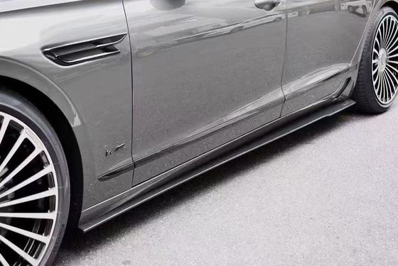 Bentley Flying Spur Fiber Carbon Body Kit Flying Spur upgrade gaya MANSORY depan lip diffuser Spoiler hood body kit
