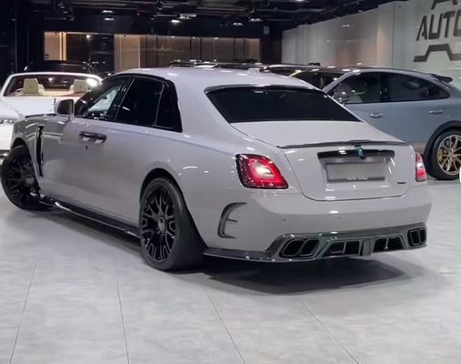 Rolls-Royce Ghost Badan serat karbon Kit gaya mansory hantu depan dan belakang bumper spoilers fenders hood