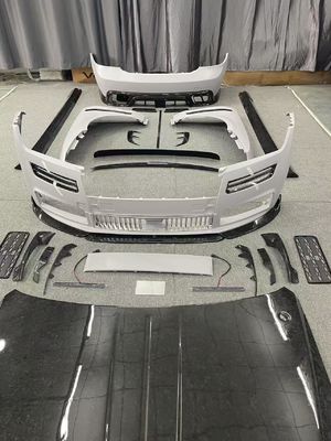 Rolls-Royce Ghost Badan serat karbon Kit gaya mansory hantu depan dan belakang bumper spoilers fenders hood