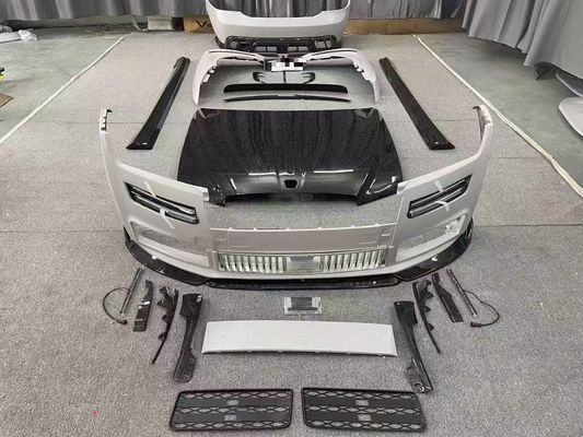 Rolls-Royce Ghost Badan serat karbon Kit gaya mansory hantu depan dan belakang bumper spoilers fenders hood
