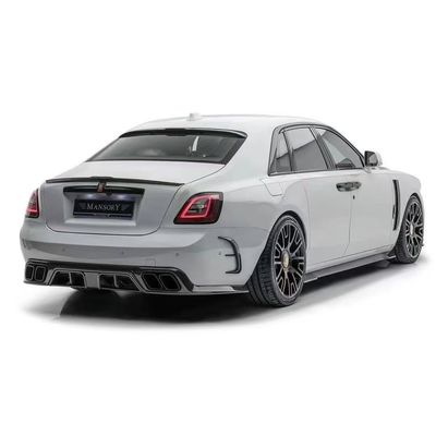 Rolls-Royce Ghost Badan serat karbon Kit gaya mansory hantu depan dan belakang bumper spoilers fenders hood