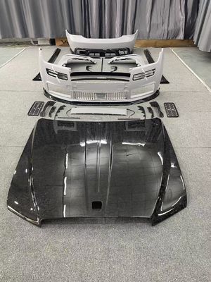 Rolls-Royce Ghost Badan serat karbon Kit gaya mansory hantu depan dan belakang bumper spoilers fenders hood