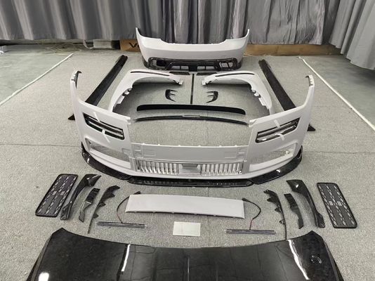 Rolls-Royce Ghost Badan serat karbon Kit gaya mansory hantu depan dan belakang bumper spoilers fenders hood