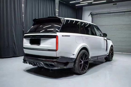 Land Rover Range Rover Fiber Karbon Body Kit Range Rover Upgraded Mansory gaya depan lip diffuser Spoiler hood roda lengkungan sisi rok