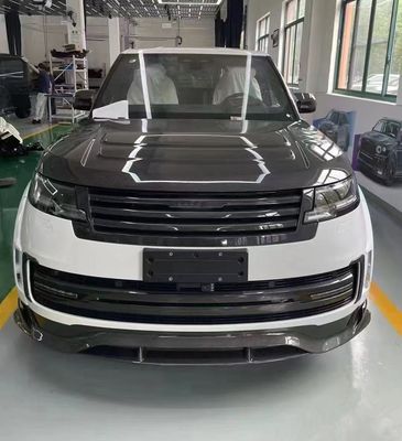 Land Rover Range Rover Fiber Karbon Body Kit Range Rover Upgraded Mansory gaya depan lip diffuser Spoiler hood roda lengkungan sisi rok