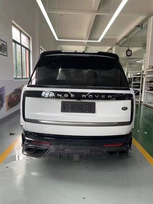 Land Rover Range Rover Fiber Karbon Body Kit Range Rover Upgraded Mansory gaya depan lip diffuser Spoiler hood roda lengkungan sisi rok