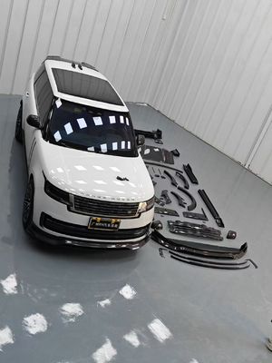 Land Rover Range Rover Fiber Karbon Body Kit Range Rover Upgraded Mansory gaya depan lip diffuser Spoiler hood roda lengkungan sisi rok