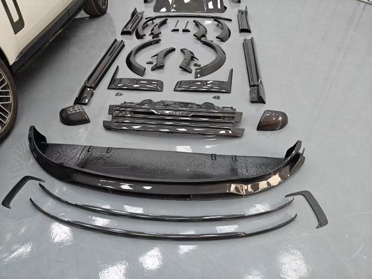 Land Rover Range Rover Fiber Karbon Body Kit Range Rover Upgraded Mansory gaya depan lip diffuser Spoiler hood roda lengkungan sisi rok