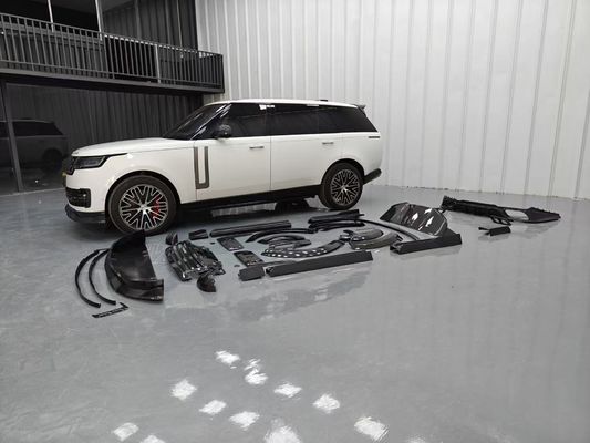 Land Rover Range Rover Fiber Karbon Body Kit Range Rover Upgraded Mansory gaya depan lip diffuser Spoiler hood roda lengkungan sisi rok