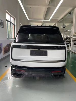 Land Rover Range Rover Fiber Karbon Body Kit Range Rover Upgraded Mansory gaya depan lip diffuser Spoiler hood roda lengkungan sisi rok