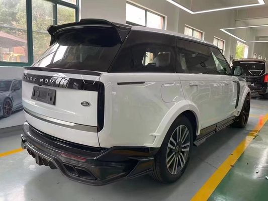 Land Rover Range Rover Fiber Karbon Body Kit Range Rover Upgraded Mansory gaya depan lip diffuser Spoiler hood roda lengkungan sisi rok