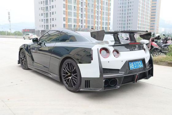 Nissan GTR Karbon fiber body Kit GTR r35 Upgraded 2024nismo style depan dan belakang bumper spoiler fender hood