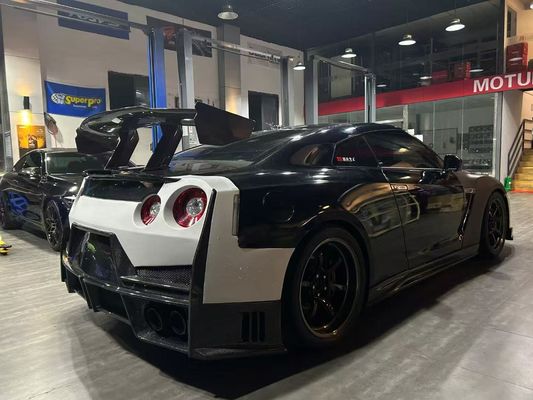 Nissan GTR Karbon fiber body Kit GTR r35 Upgraded 2024nismo style depan dan belakang bumper spoiler fender hood