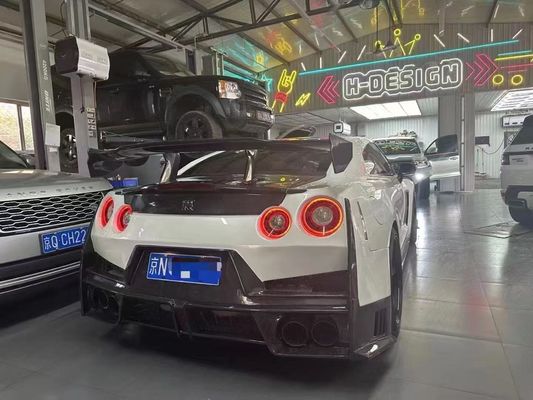 Nissan GTR Karbon fiber body Kit GTR r35 Upgraded 2024nismo style depan dan belakang bumper spoiler fender hood