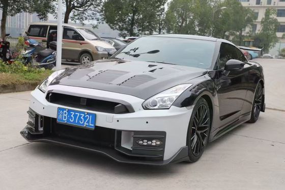 Nissan GTR Karbon fiber body Kit GTR r35 Upgraded 2024nismo style depan dan belakang bumper spoiler fender hood