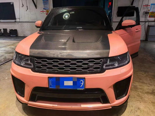 Produk Baru Hood Serat Karbon untuk Range Rover Sport untuk Range Rover Sport SVR Style Hood
