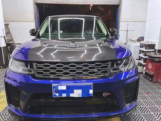 Produk Baru Hood Serat Karbon untuk Range Rover Sport untuk Range Rover Sport SVR Style Hood