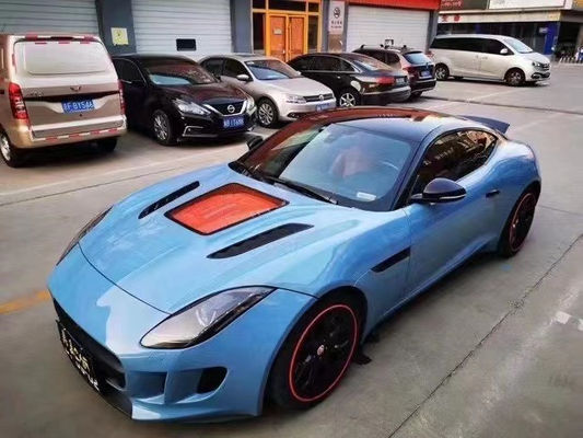 Fiber Karbon Berkualitas Tinggi Fiber Karbon Hood untuk Jaguar F-Type Upgrade IMP Style Hood