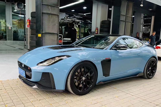 Untuk Jaguar F-Type Body Kit Serat Karbon dan FPR F-Type Upgraded SVR Style Front Bumper Body Kit