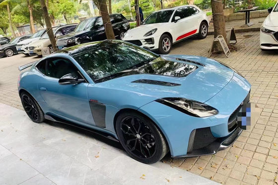 Untuk Jaguar F-Type Body Kit Serat Karbon dan FPR F-Type Upgraded SVR Style Front Bumper Body Kit