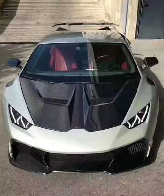 Untuk Lamborghini LP580 LP610 EVO Carbon Fiber Hood LP580 LP610 EVO 1016 Style Carbon Fiber Hood Cover