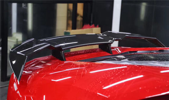 Untuk Lamborghini LP580 LP610 Carbon Fiber Spoiler LP580 LP610 Upgraded Vors Style Carbon Fiber Spoiler Wing