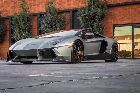 Untuk Lamborghini LP700 Carbon Fiber Body Kit LP700 Upgrade VORs Style Carbon Fiber Front Lip Diffuser Spoiler