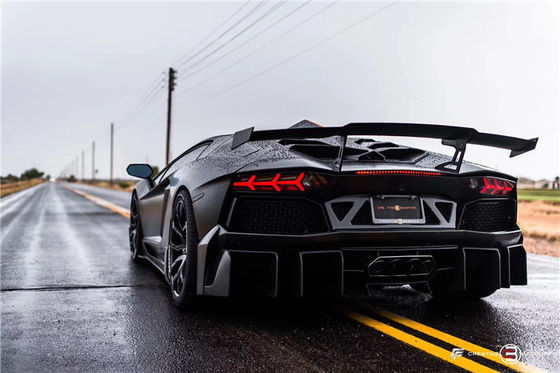 Untuk Lamborghini LP700 Carbon Fiber Body Kit LP700 Upgraded DMC Style Carbon Fiber Front and Rear Bumper Body Kit