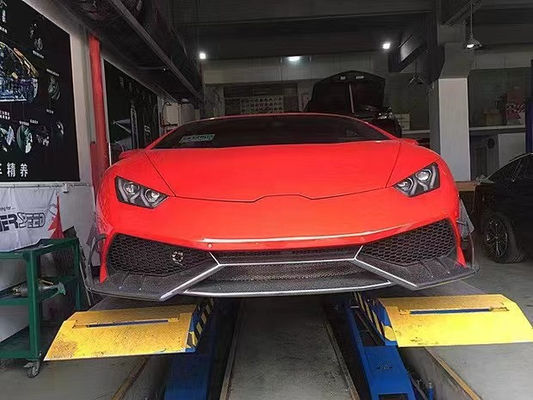 Untuk Lamborghini LP580 LP610 Carbon Fiber Body Kit LP580 LP610 Upgraded MSY Style Front Lip Diffuser Spoiler Side Skirt