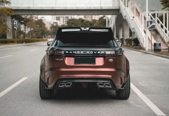 Untuk Land Rover Velar Carbon Fiber Body Kit Velar Upgrades LM-style Front dan Rear Bumper Spoiler Widebody Kit