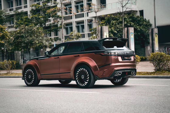 Untuk Land Rover Velar Carbon Fiber Body Kit Velar Upgrades LM-style Front dan Rear Bumper Spoiler Widebody Kit