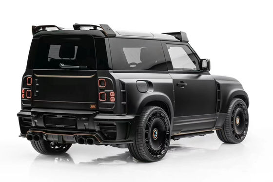 Untuk Land Rover Defender Carbon Fiber Body Kit Defender Upgrades MSY-style Front Lip Diffuser Spoiler Carbon Fiber Widebody Kit