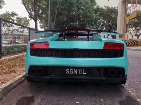 Untuk Lamborghini Gallardo LP550 LP560 Karbon Fiber Body Kit LP550 LP560 Upgraded DMC Style Bagian depan dan belakang Bumper Spoiler Body Kit