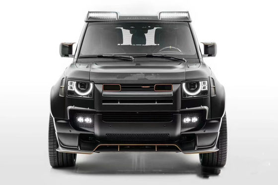 Untuk Land Rover Defender Carbon Fiber Body Kit Defender Upgrades MSY-style Front Lip Diffuser Spoiler Carbon Fiber Widebody Kit